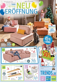 Trends Prospekt Witten "WIR FEIERN NEUERÖFFNUNG" mit 8 Seiten