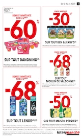 Glace Angebote im Prospekt "34% EN AVANTAGE CARTE SUR UNE SÉLECTION DE PRODUITS" von Intermarché Glace Angebote im Prospekt "34% EN AVANTAGE CARTE SUR UNE SÉLECTION DE PRODUITS" von Intermarché auf Seite 3
