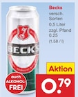 Becks im aktuellen Netto Marken-Discount Prospekt
