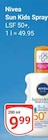 Sun Kids Spray im Angebot bei GLOBUS in Erfurt Sun Kids Spray Angebote von Nivea bei GLOBUS Erfurt für 9,99 €