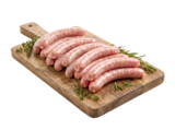 CHIPOLATAS NATURE OU AUX HERBES à Auchan Hypermarché dans Blaslay