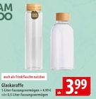 Glaskaraffe Angebote bei famila Nordost Falkensee für 3,99 €