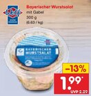 Bayerischer Wurstsalat von Wolf für 1,99 € bei Netto Marken-Discount im Angebot Bayerischer Wurstsalat von Wolf im aktuellen Netto Marken-Discount Prospekt