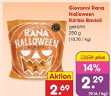 Halloween Kürbis Ravioli Angebote von Giovanni Rana bei Netto Marken-Discount Mannheim für 2,29 €