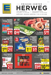 Aktueller EDEKA Prospekt "Aktuelle Angebote" für Langenfeld (Rheinland) Aktueller EDEKA Prospekt für Langenfeld (Rheinland) mit Seiten