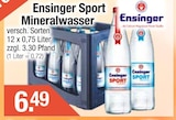 Ensinger Sport Mineralwasser von Ensinger im aktuellen Getränke City Prospekt für 6,49 €