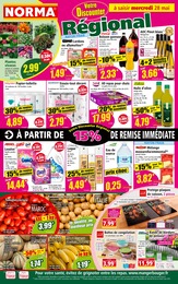 Prospectus Supermarchés Norma en cours, Votre Discounter Régional, 14 pages, 28/05/2025 - 03/06/2025 Catalogue Supermarchés Norma en cours à Strasbourg et alentours, Votre Discounter Régional, 14 pages, 28/05/2025 - 03/06/2025
