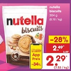 biscuits im Angebot bei Netto Marken-Discount in Eberswalde biscuits Angebote von nutella bei Netto Marken-Discount Eberswalde für 2,29 €