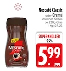 Aktuelles Nescafé Classic oder Crema Angebot bei EDEKA in Augsburg ab 5,99 €