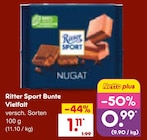 Bunte Vielfalt im Angebot bei Netto Marken-Discount in Rastatt Bunte Vielfalt Angebote von Ritter Sport bei Netto Marken-Discount Rastatt für 0,99 €