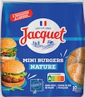 Promo 2+1 offert sur les burgers JACQUET à  dans le catalogue Intermarché Super à Clermont-Ferrand