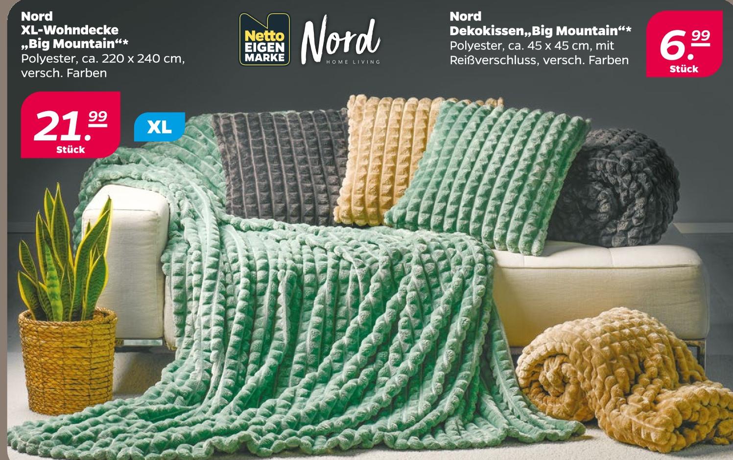 Dekokissen 'Big Mountain'