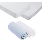 SUR TOUS LES LOTS DE 2 DRAPS HOUSSES ET LES ALÈSES - TEX BABY en promo chez Carrefour Martigues