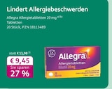 Allergietabletten 20 mg bei mea - meine apotheke im Prospekt "" für 9,45 €