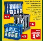 Aktuelle Mineralwasser Angebote bei Marktkauf in Leipzig Aktuelles Mineralwasser Angebot bei Marktkauf in Leipzig ab 4,49 €
