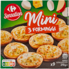 Mini Pizzas surgelées - CARREFOUR SENSATION en promo chez Carrefour Caen à 2,45 €