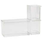 Aufbewahrungsbox f Kühlsch, 3er-Set transparent Angebote von KLIPPKAKTUS bei IKEA Detmold für 5,99 €