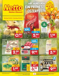 Netto Marken-Discount Prospekt für Rostock: "Aktuelle Angebote", 56 Seiten, 25.03.2024 - 30.03.2024
