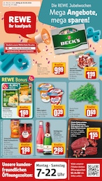 REWE Prospekt "Dein Markt" für Wuppertal, 34 Seiten, 29.09.2025 - 04.10.2025