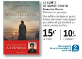 Le Comte de Monte-Cristo Alexandre Dumas - Flammarion jeunesse dans le catalogue E.Leclerc