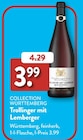 Trollinger mit Lemberger von Collection Württemberg im aktuellen ALDI SÜD Prospekt für 3,99 €