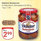 GLOBUS - Bockwürste Angebot im Prospekt Bockwürste bei GLOBUS im Prospekt "" für 2,99 €