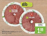 Bio-Geflügel Salami im Angebot bei Marktkauf in Bietigheim-Bissingen Bio-Geflügel Salami Angebote von Wiltmann bei Marktkauf Bietigheim-Bissingen für 1,99 €
