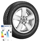 Alu-Winterkomplettrad "Corvara" 15 Zoll mit Bridgestone Blizzak LM005, links bei Volkswagen im Prospekt "" für 260,00 €