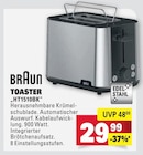 Toaster HT1510BK Angebote von Braun bei Marktkauf Leonberg für 29,99 €