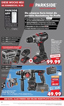 Werkzeug Angebot im aktuellen Kaufland Prospekt auf Seite 40