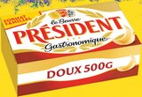 Beurre plaquette gastronomique doux - PRÉSIDENT en promo chez Intermarché Express Beurre plaquette gastronomique doux - PRÉSIDENT dans le catalogue Intermarché Express