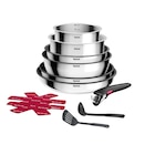 Set Ingenio 11 pièces Cook Eat - TEFAL en promo chez Carrefour Argenteuil à 74,99 €