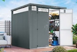 Metall-Gerätehaus "Oesten" für 1.699,00 € bei Hellweg im Angebot Metall-Gerätehaus "Oesten" im aktuellen Hellweg Prospekt
