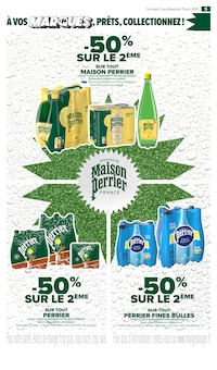Promo Perrier dans le catalogue Carrefour Market du moment à la page 5