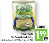 Bio Sauerkraut im Angebot bei EDEKA in Heidenheim Bio Sauerkraut Angebote von Filderperle bei EDEKA Heidenheim für 1,99 €