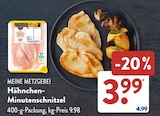 Aktuelles Hähnchen-Minuten-schnitzel Angebot bei ALDI SÜD in Mannheim ab 3,99 €