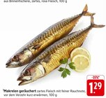 Makrelen geräuchert Angebote bei EDEKA Maintal für 1,29 €