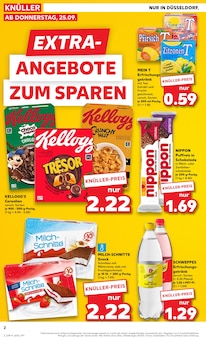 Aktueller Kaufland Prospekt "EXTRA-ANGEBOTE" Seite 2 von 8 Seiten für Ratingen