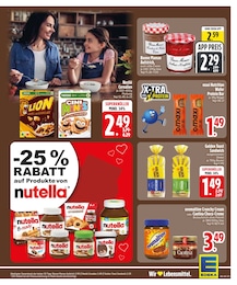 EDEKA Nutella im Prospekt EDEKA Nutella im Prospekt