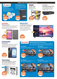 Fernseher im V-Markt Prospekt "V-Markt einfach besser einkaufen" mit 26 Seiten (Augsburg)