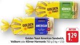 American Sandwich im Angebot bei E center in Göppingen American Sandwich Angebote von Golden Toast bei E center Göppingen für 1,29 €