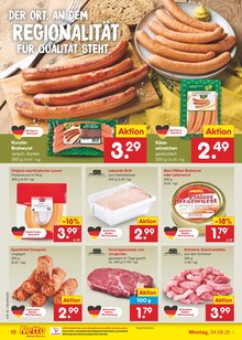 Hackfleisch im Netto Marken-Discount Prospekt "Aktuelle Angebote" mit 61 Seiten (Saarbrücken)