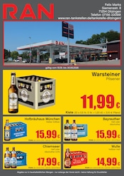 Warsteiner im RAN Prospekt in Leonberg Aktueller RAN Prospekt mit Warsteiner, "RAN", Seite 1