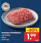 Schweine-Hackfleisch im Angebot bei Netto Marken-Discount in Stade Schweine-Hackfleisch Angebote bei Netto Marken-Discount Stade für 1,99 €
