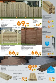 Sichtschutzelemente im Globus-Baumarkt Prospekt "Immer eine Idee besser" mit 13 Seiten (Berlin)