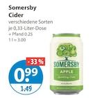 Cider im V-Markt Prospekt Cider von Somersby im aktuellen V-Markt Prospekt für 0,99 €