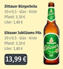 Zittauer Bürgerbräu im Angebot bei GetränkeLand Mayer in Hoyerswerda Zittauer Bürgerbräu Angebote bei GetränkeLand Mayer Hoyerswerda für 13,99 €