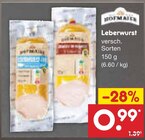 Leberwurst Angebote von HOFMAIER bei Netto Marken-Discount Singen für 0,99 €