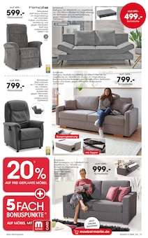 Relaxsessel im aktuellen Möbel Martin Prospekt (Ludwigshafen (Rhein)) Relaxsessel im Möbel Martin Prospekt "März Highlights" mit 20 Seiten (Ludwigshafen (Rhein))