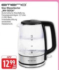 Glas-Wasserkocher „WK-130126“ im Angebot bei E center in Mainz Glas-Wasserkocher „WK-130126“ Angebote von emerio bei E center Mainz für 12,99 €